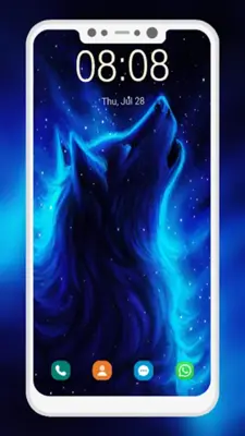 Neon Animals Wallpapers android App screenshot 0