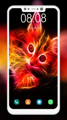 Neon Animals Wallpapers android App screenshot 5